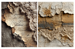 Black, Grunge, Paper, Mixed Media, Papers, Junk Journal Product Image 3