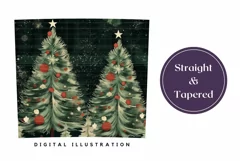 Christmas Tumbler Wrap, Christmas Sublimation Tumbler Design Product Image 3