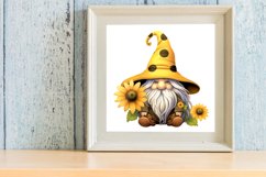 Sunflower Gnomes Sublimation Clipart Bundle Product Image 7