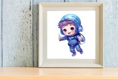 Under The Sea Clipart, Watercolor Clipart Product Image 3