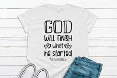 God Will Finish What He Started - Philippians 1:6 Product Image 3