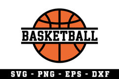Basketball Svg |Basketball SVG Cut files | Cricut Product Image 1