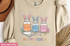Hoppy Squad PNG, Retro Nurse Easter Sublimation PNG Product Image 3