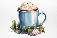 Christmas hot chocolate sublimation PNG Product Image 3