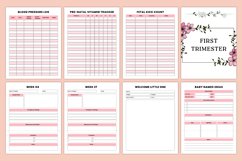 2027 Pregnancy Journal | Pregnancy Planner, Baby Memory Book Product Image 3