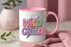 Wild Child Sublimation PNG, Wild Child Quote PNG Product Image 3