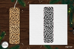 Frost Pattern Bookmarks SVG Bundle | Glowforge | Laser Cut Product Image 3