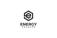 Hexagon Letter E Logo Design Vector Template Product Image 3