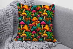 Mushroom Colorful Seamless Pattern Product Image 3