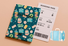 Watercolor Travel Seamless Pattern Product Image 4