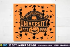 Halloween Sublimation Tumbler Wrap, Halloween Tumblers Png Product Image 3