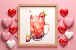 Valentine Day Coffee Clipart, Christmas Clipart Product Image 3