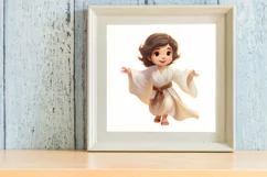 Child Jesus Clipart Png Design, Watercolor Clipart Product Image 3