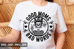 Good moms say bad words SVG Design - Mother&#039;s day SVG Product Image 4
