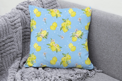 Lemons Seamless Pattern, Digital Paper Product Image 3
