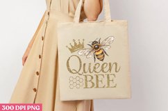 Queen Bee PNG, Bee Sublimation PNG Product Image 1