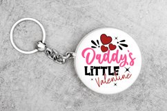 Daddy&#039;s little valentine SVG Product Image 3