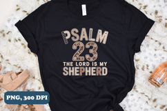 Psalm 23 PNG, The Lord Is My Shepherd PNG sublimation design Product Image 3