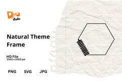 Natural Theme Frame Product Image 1