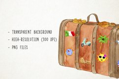 Watercolor Hotel Clipart, Hostel Clipart, Motel Clipart Product Image 3