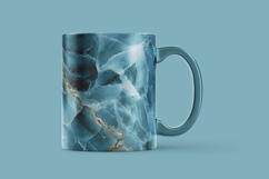 Blue Marble Stone Digital Paper Product Image 3