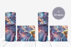 Liquid Tumbler Sublimation Designs, Water Tumbler Wrap PNG Product Image 3