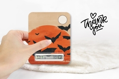 Halloween Bats Money Card Design, Kids Money Card Product Image 3