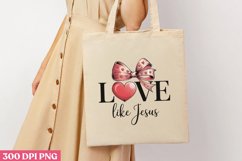 .LOVE like Jesus PNG, God Is Love Clipart PNG Product Image 1