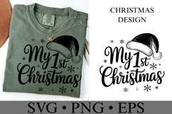 My 1st Christmas Svg | Christmas svg | Shirt Svg Product Image 4