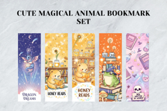 Cute Magical Animal Bookmark Set,Whimsical Fantasy Creatures Product Image 3