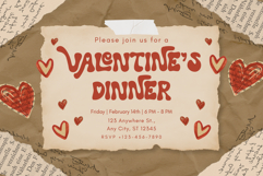 Retro Lovey is a Valentine’s Day display font Product Image 3