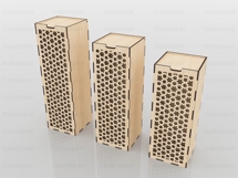 Decorative Box With Lid Laser Cut Svg Files, Laser Cutting Product Image 3