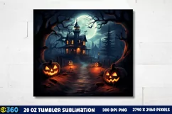 Halloween Tumbler Sublimation Wraps, Tumbler Halloween Product Image 3