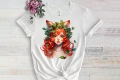 Fairy Christmas Sublimation Clipart, Christmas PNG Product Image 3