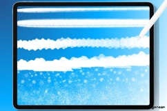 Snow and Ice Procreate Brushes | Winter | Stamps Product Image 3