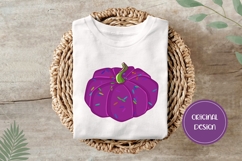 Hand Drawn Pumpkins Illustration, Colorful Pumpkins PNG Product Image 3