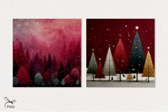 Christmas digital paper, background clipart Product Image 3