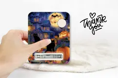 Spooky Halloween Money Card, Halloween Gift Card Template Product Image 3