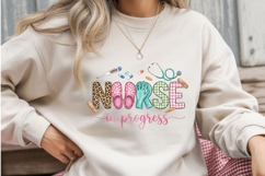 Nurse In Progress PNG, Student Nurse Sublimation Design Product Image 3