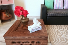 Miniature tissue box making tutorial origami paper dollhouse Product Image 3