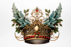 Vintage Christmas Cinema Clipart PNG Product Image 3
