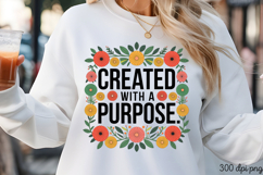 Created With A Purpose PNG, Product Image 3