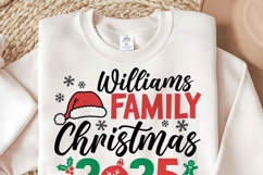 Family Christmas 2025 PNG SVG | Matching Family Shirt Product Image 3