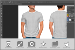 T Shirt Studio Mockup Product Image 2