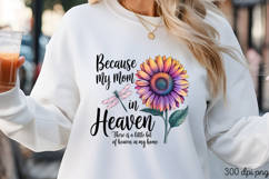 Because my Mom in Heaven PNG Product Image 3