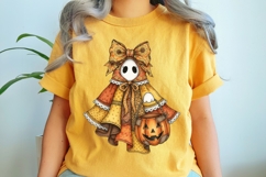 Retro Halloween Patchwork Clipart Product Image 3
