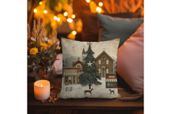 Rustic Holiday Clipart Bundle - Primitive Christmas Product Image 3