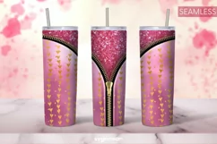 Valentines Skinny Tumbler Wrap | 20 oz | Sublimation Product Image 1