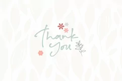 Cartoon Flowers Mug Wrap Design, Love Hearts Mug Sublimation Product Image 3