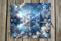 Christmas Snowflake | 8 Winter Sublimation Tumbler Designs Product Image 3